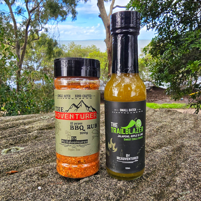 Shop BBQ Rub & Sweet Chilli Sauce | McAdventures